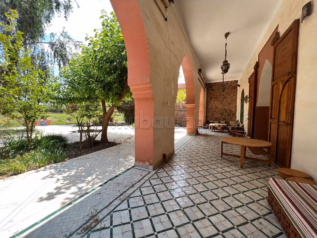 Sublime propriété 6 hectares route d'Ourika