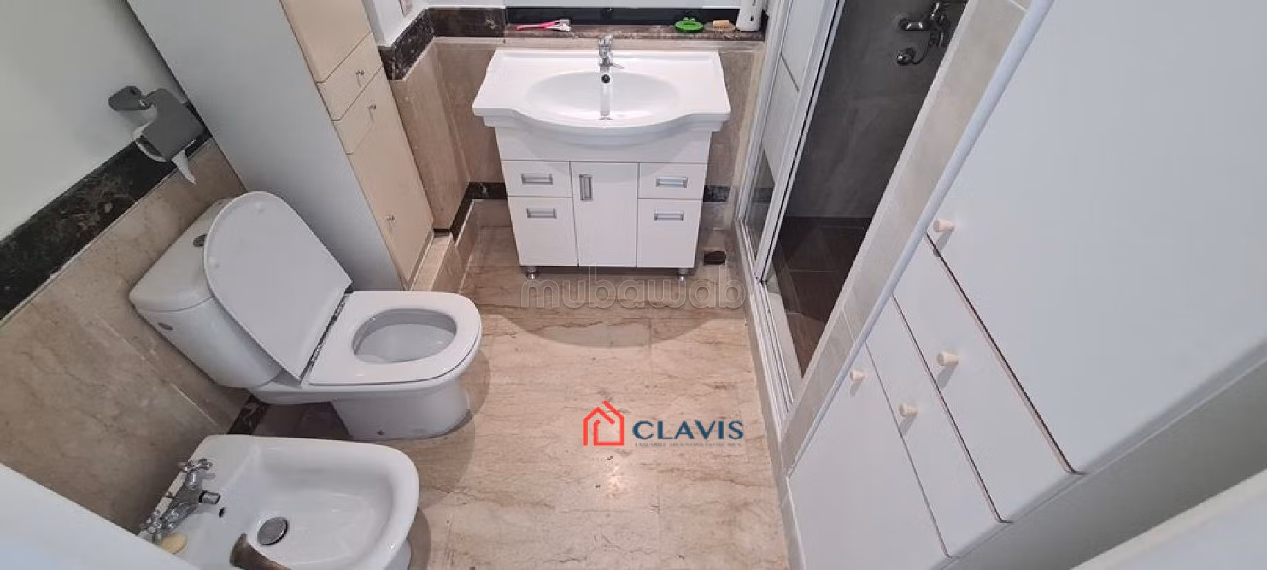 Appartement quartier Princesses avec terrasse