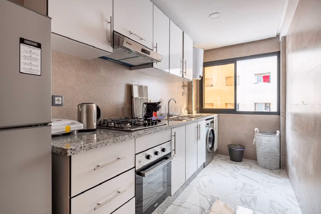 Appartamento da affittare a L'Ocean. 2 ampi locali. Antenna parabolica e sistema di sicurezza