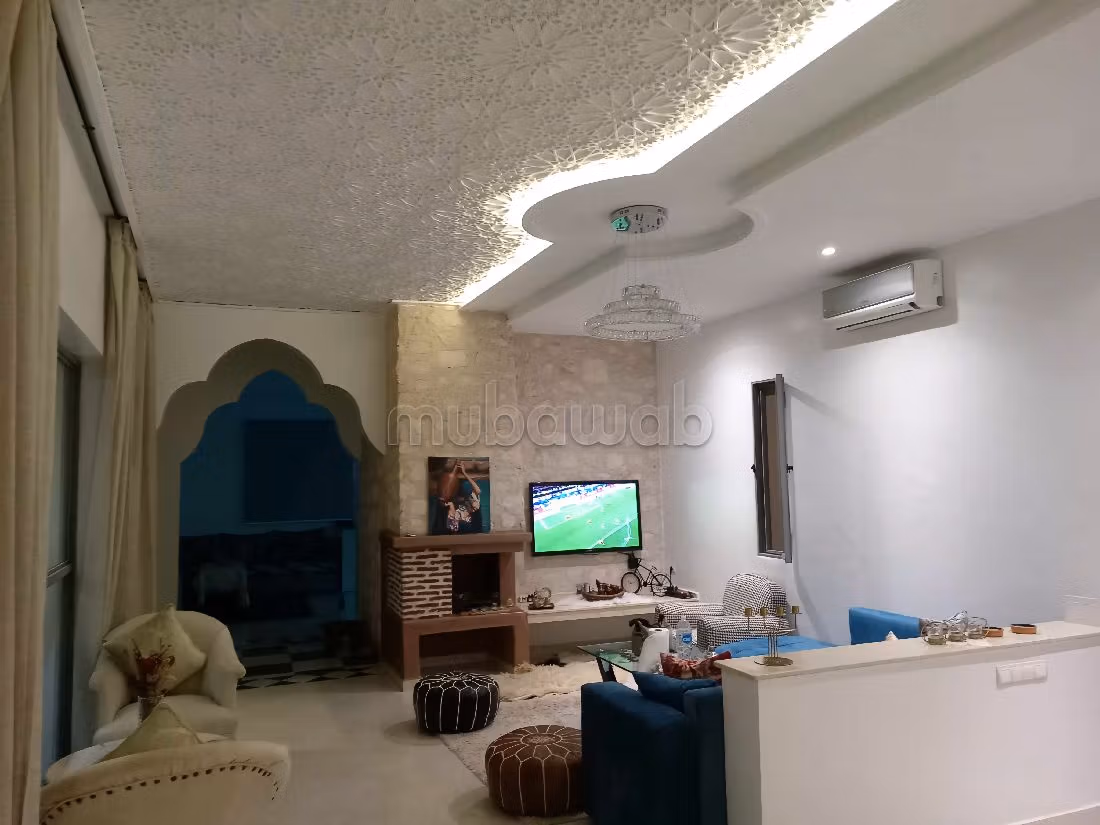 Magnifica villa in affitto a Sidi Kaouki. 3 camere da letto. Porta blindata e vista sul mare