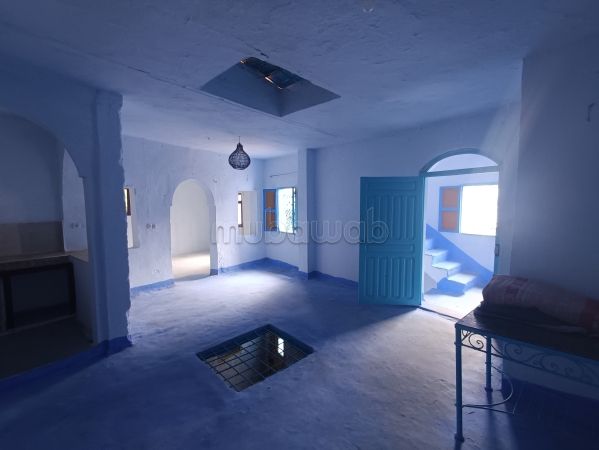 Casa con jardín junto al río en chefchaouen