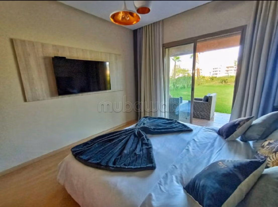 Apartments for rent in Agdal. Large area 78 m². Carpark, Balcony. 