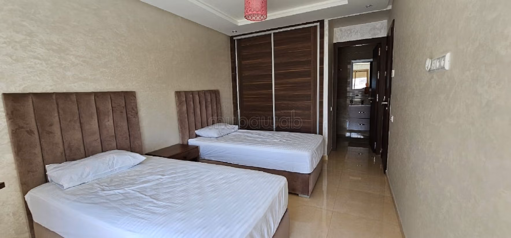 Appartementen om te huren in Harhoura. Totale oppervlakte 82 m². Garage en lift