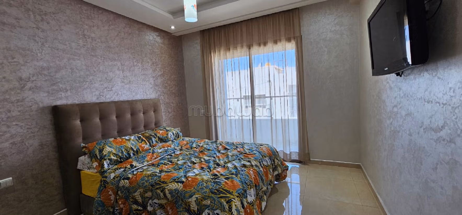 Appartementen om te huren in Harhoura. Totale oppervlakte 82 m². Garage en lift