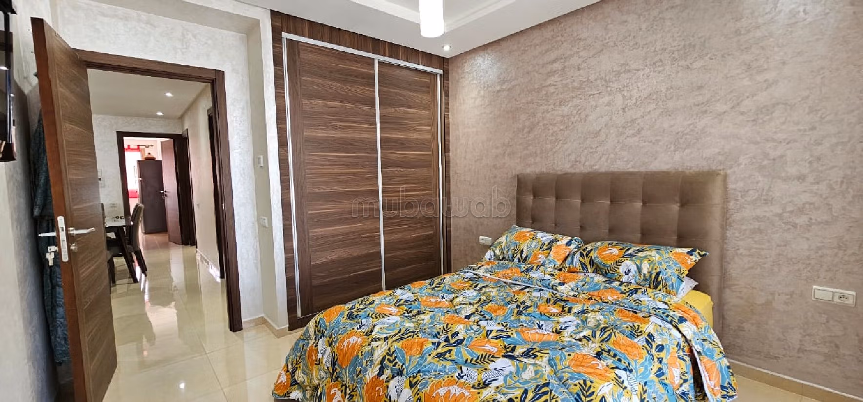 Appartementen om te huren in Harhoura. Totale oppervlakte 82 m². Garage en lift