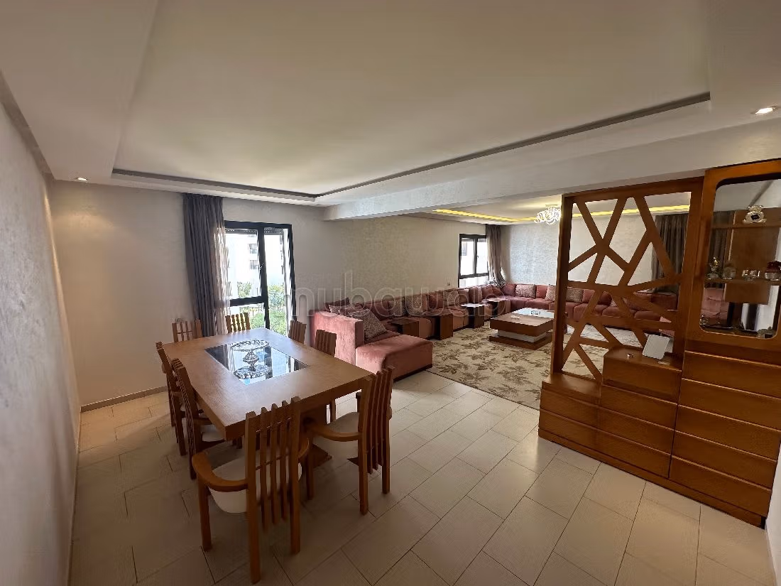 Appartementen huren in Casablanca Finance City. 3 Kamers. Gemeubileerd.