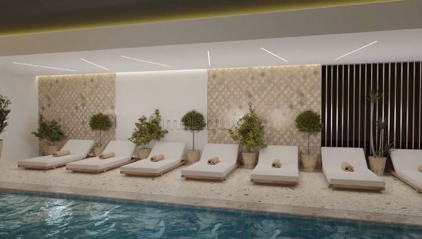 Sale of a lovely apartment in Guéliz. Dimension 86 m². Swimming pool and air conditioning.