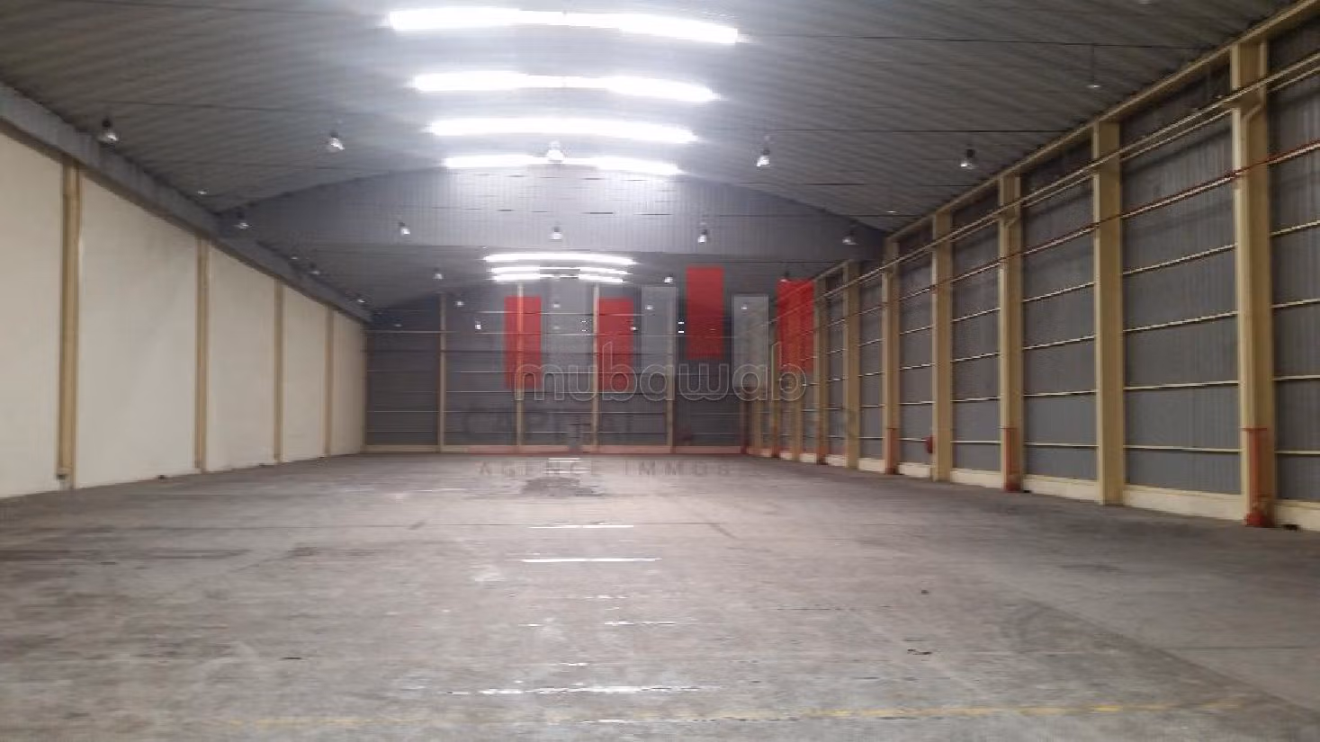 Unité industrielle de 6.000 m2 de surface couverte 600 m2 de bureaux a la location au sein d un parc industriel a ain sebaa