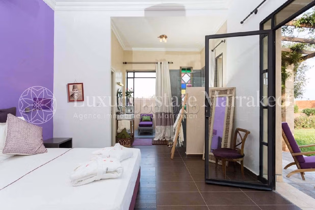 Villa de lujo en venta en Route Amizmiz. 5 bonitas habitaciones. Bien decorado. 