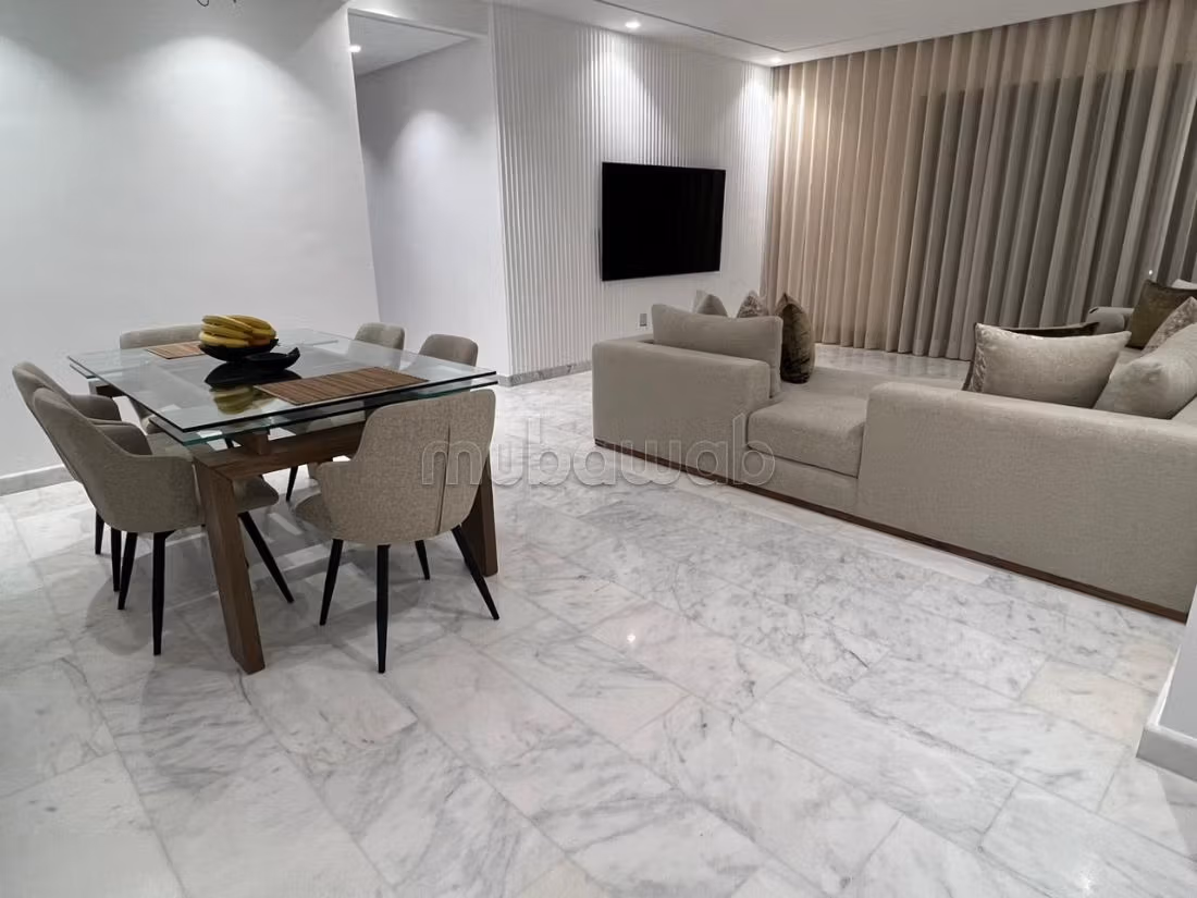 Nu huren: appartementen in Casablanca Finance City. 3 Ruimtes. Gemeubileerd. 