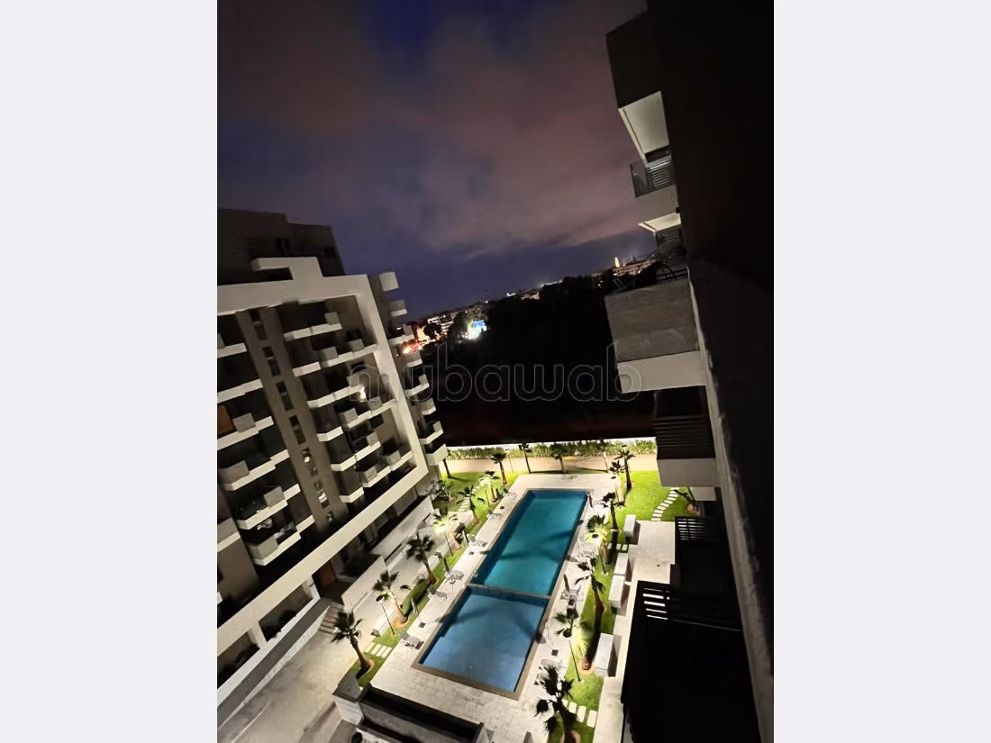 Nu huren: appartementen in Casablanca Finance City. 3 Ruimtes. Gemeubileerd. 