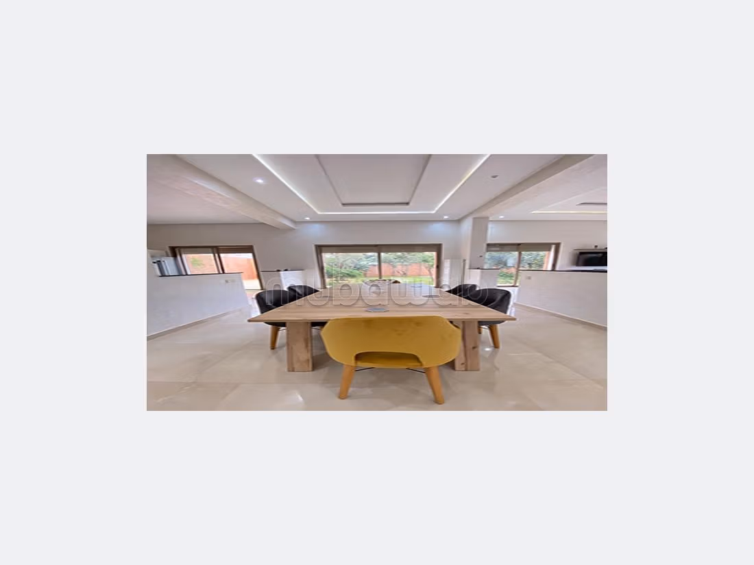 منزل رائع للكراء بطريق الدارالبيضاء. 4 غرف رائعة. مفروشة