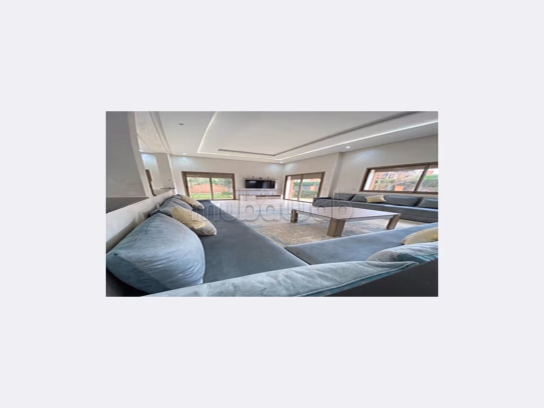 منزل رائع للكراء بطريق الدارالبيضاء. 4 غرف رائعة. مفروشة