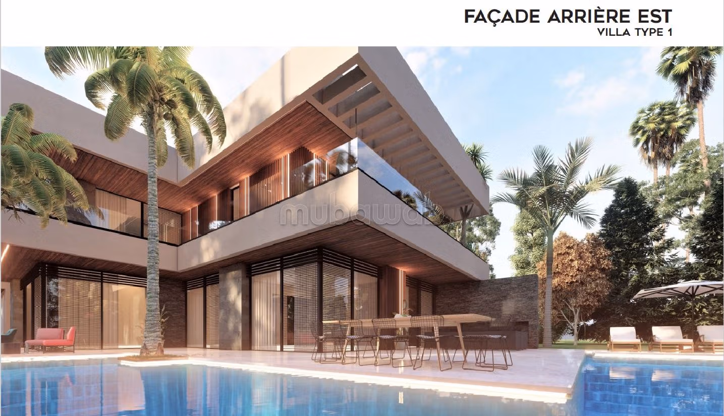 Villas somptueuses de 1500m² à partir de 6.3M DH 10km de Marrakech