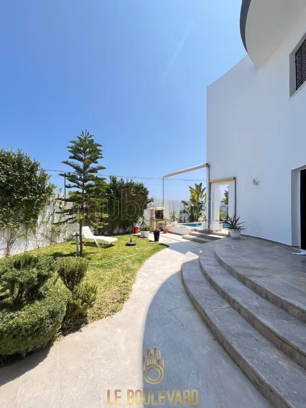 A Louer villa S4 avec piscine à Hammamet Nord