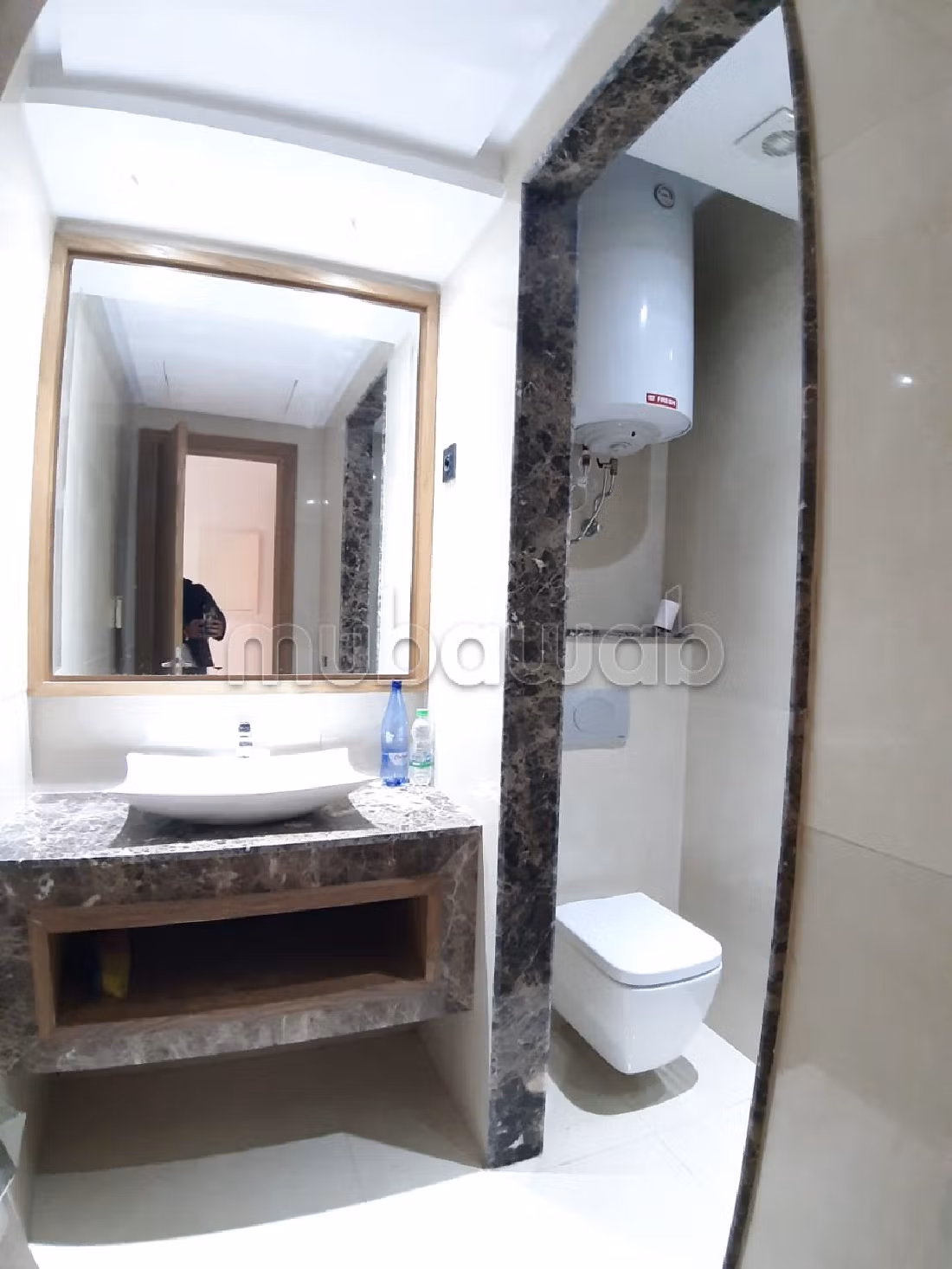 Apartment for rent in Casablanca Finance City. Large area 120 m². Furnished.