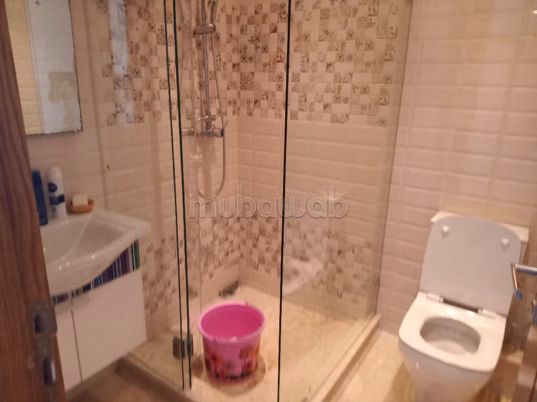 Rent an apartment in Agdal. 2 large living areas. Furnished