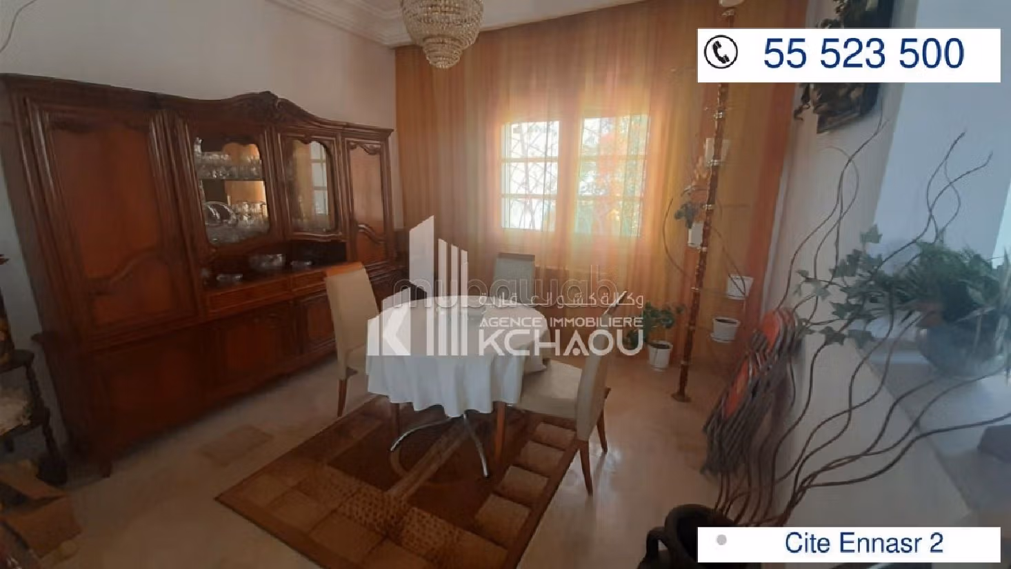 À vendre villa avec jardin à Ennasr