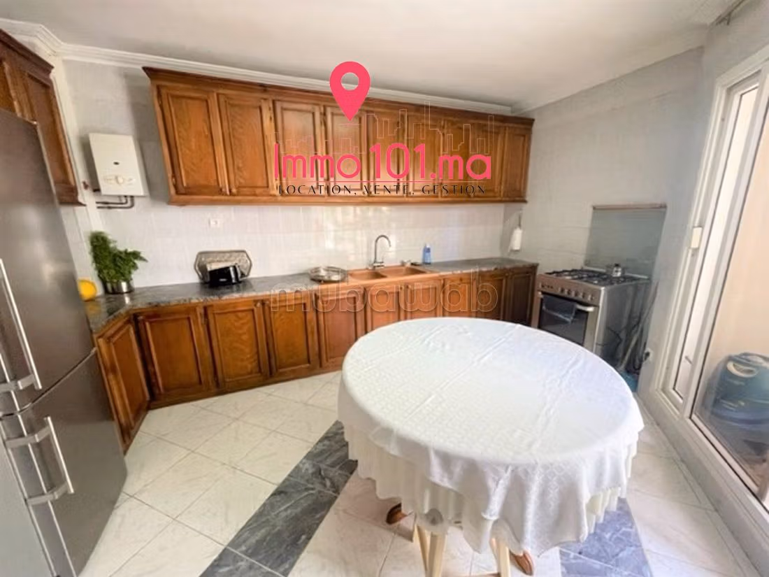 Sale of a lovely apartment in Agdal. Total area 306 m². Carpark and terrace
