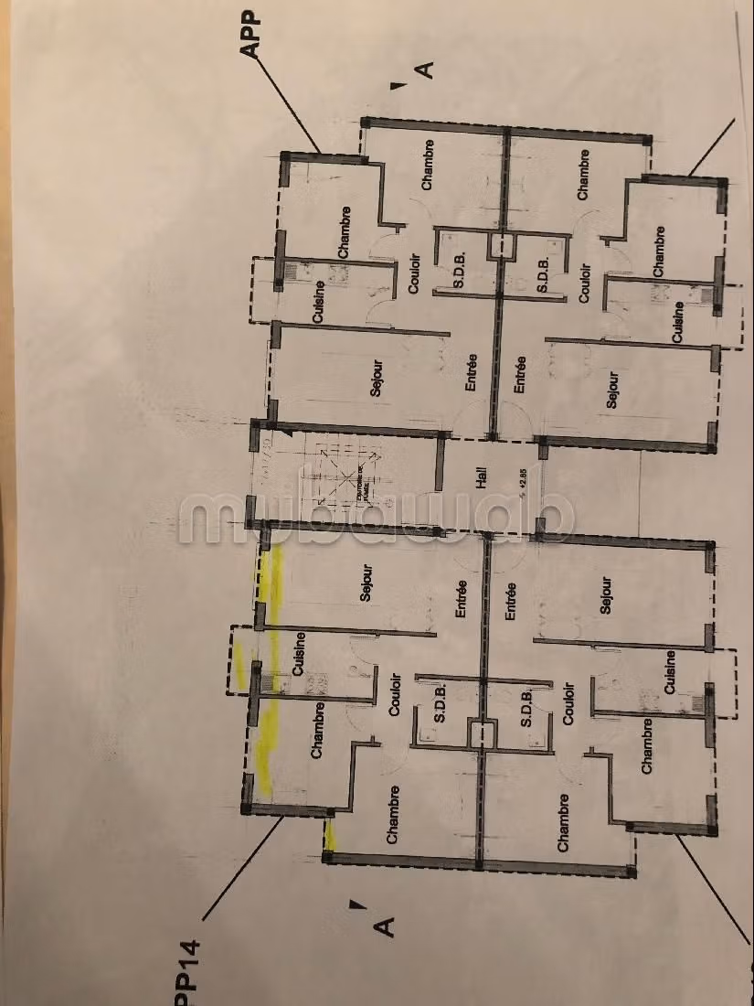 Appartement à l'achat à M'Diq. 3 grandes pièces. Résidence sécurisée.