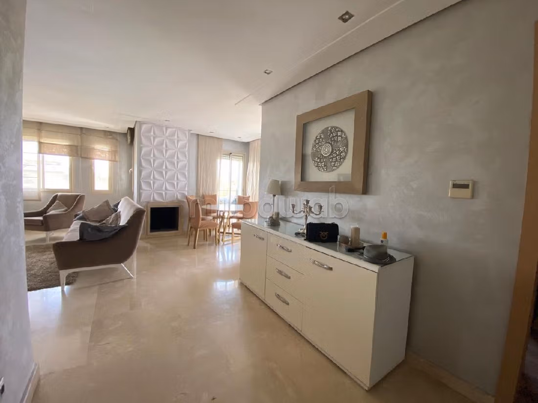 Bel appartement meublé à bouskoura