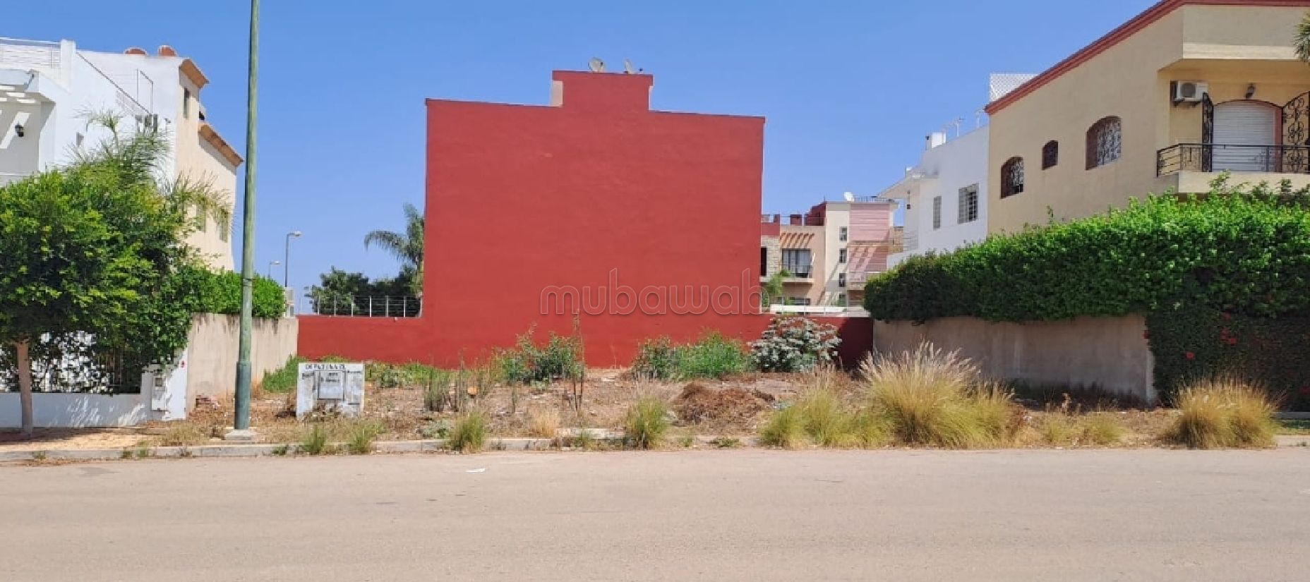 Land for sale in Sala el Jadida. Area of 265 m². Mubawab