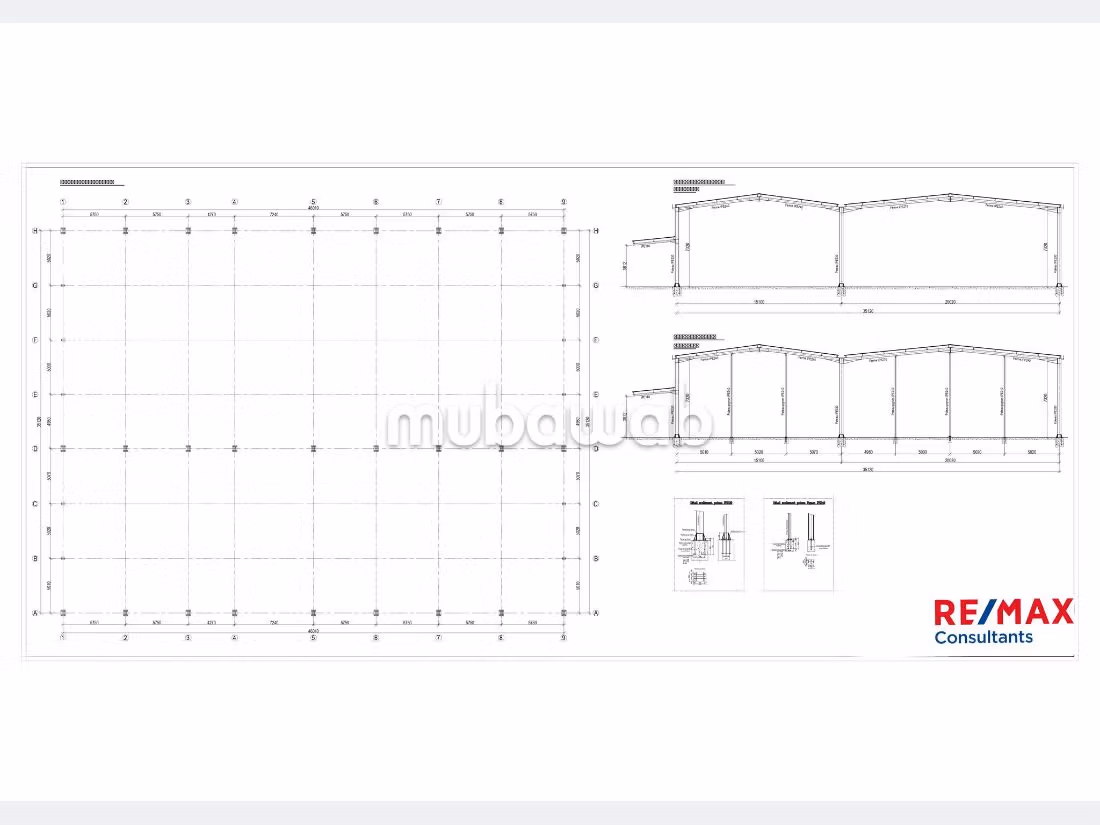 Offices & shops to rent in La Manouba. Total area 3250 m²