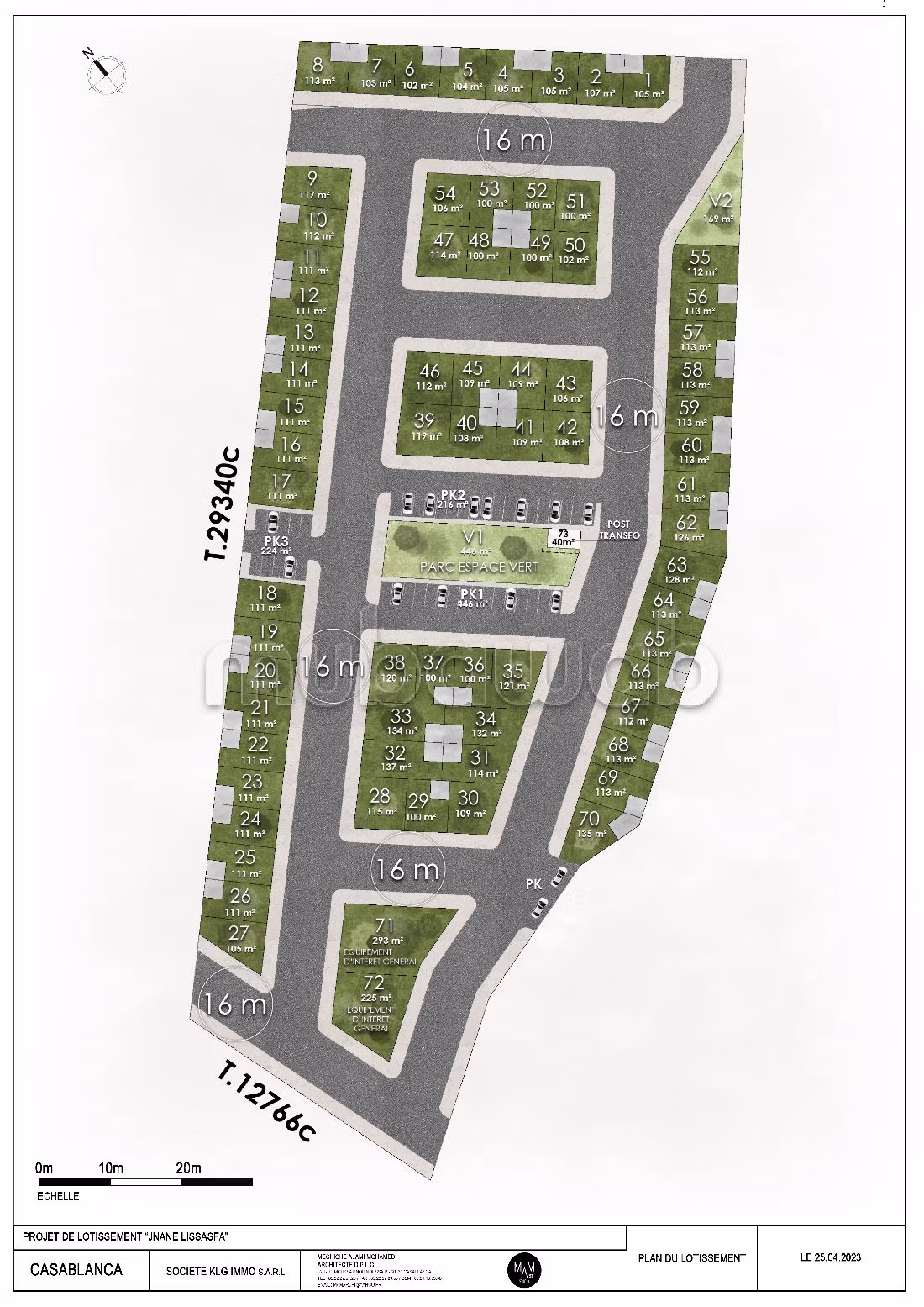 Terrain en vente à Lissasfa. 1 chambre