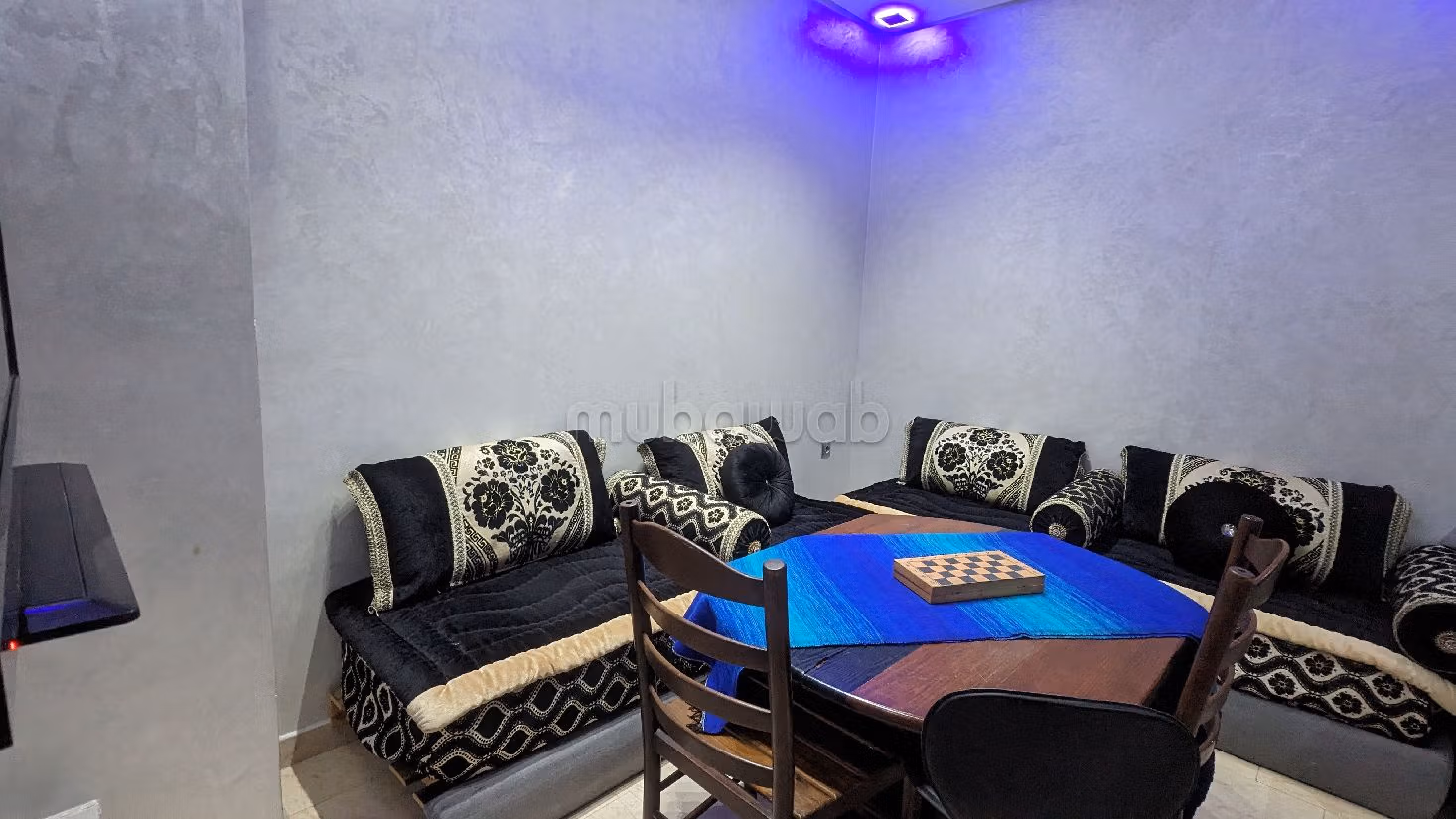 شقة للإيجار ب العوامة الغربية. المساحة الإجمالية 75 م². مفروشة. 