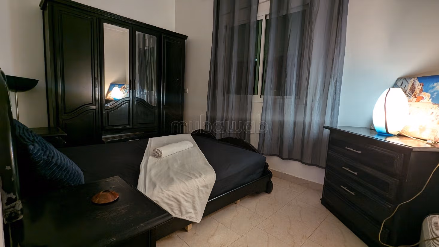 شقة للإيجار ب العوامة الغربية. المساحة الإجمالية 75 م². مفروشة. 