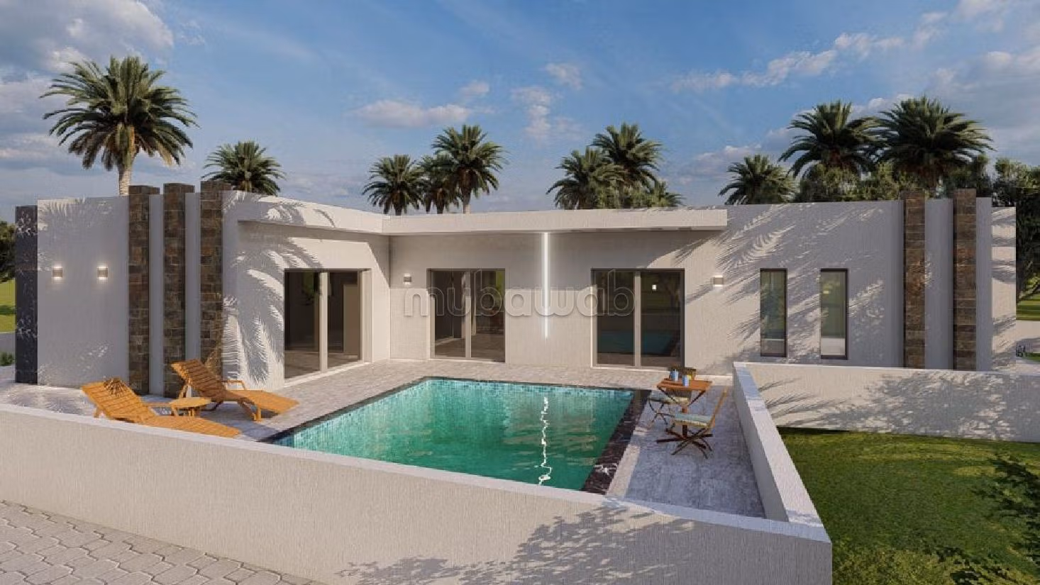 Residenza di lusso in vendita a Djerba. 5 locali. Cucina ben equipaggiata. 