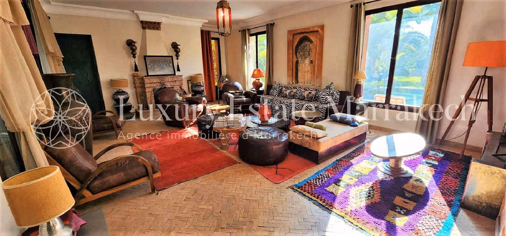 Vendita villa di lusso a Route de Fez. Superficie di 300 m². ammobiliato. 