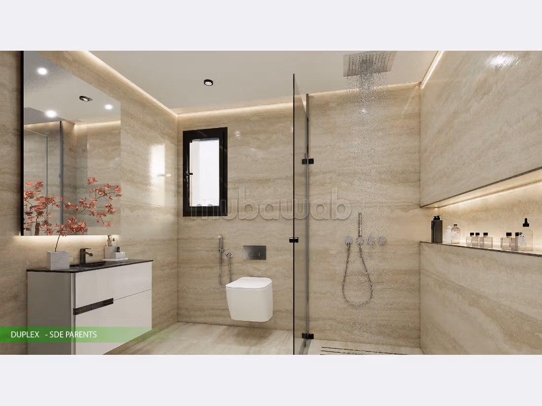 Apartment for sale in Les Jardins de Carthage. Dimension 163 m². Double glazed windows and central heating. 