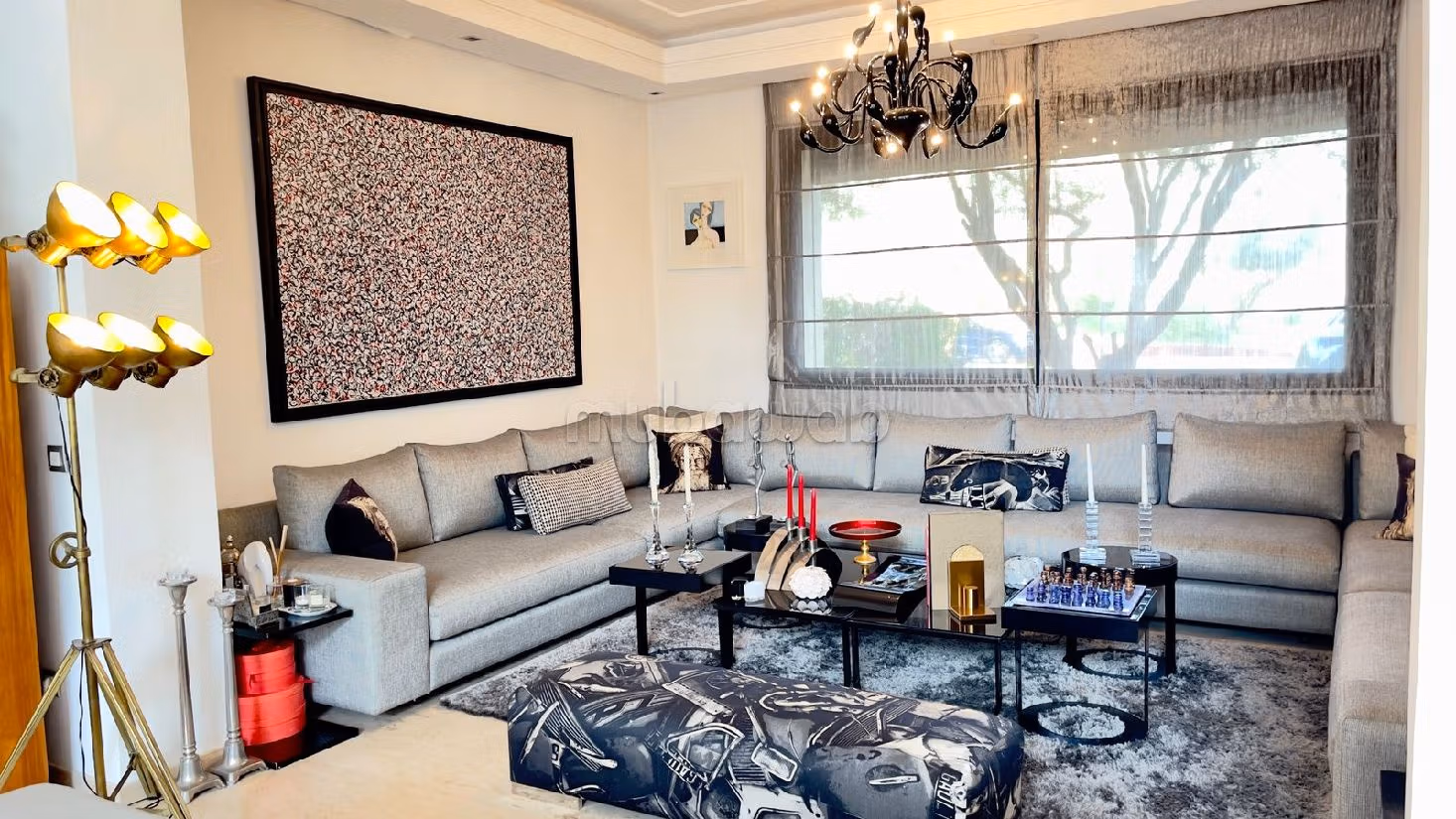 Vendita villa di lusso a Bouskoura Ville. 4 belle camere da letto. Giardino, terrazzo