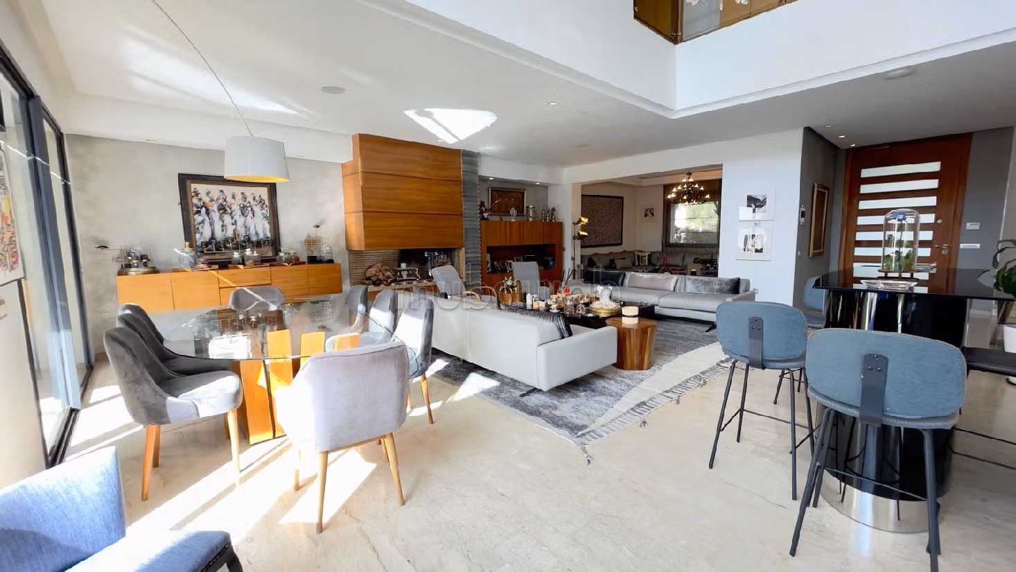 Vendita villa di lusso a Bouskoura Ville. 4 belle camere da letto. Giardino, terrazzo