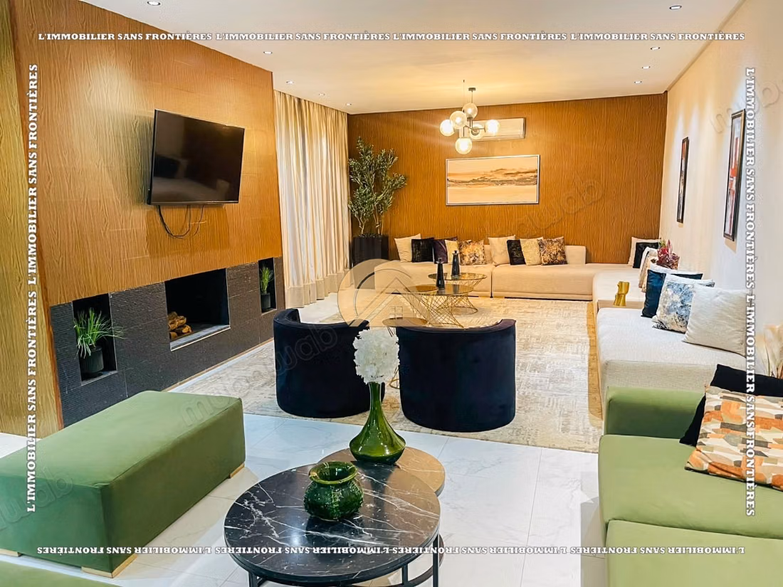 Villa arredata in subaffitto sulla strada di Fès – Titolo di residenza negoziabile