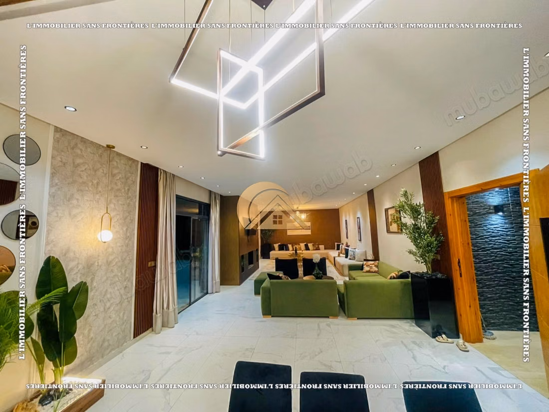 Villa arredata in subaffitto sulla strada di Fès – Titolo di residenza negoziabile