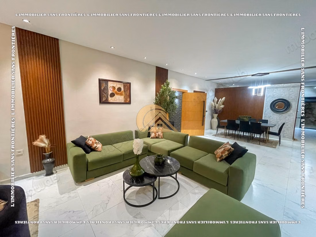 Villa arredata in subaffitto sulla strada di Fès – Titolo di residenza negoziabile