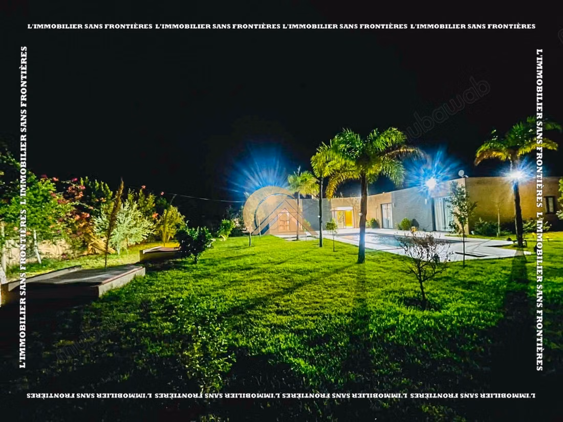Villa arredata in subaffitto sulla strada di Fès – Titolo di residenza negoziabile