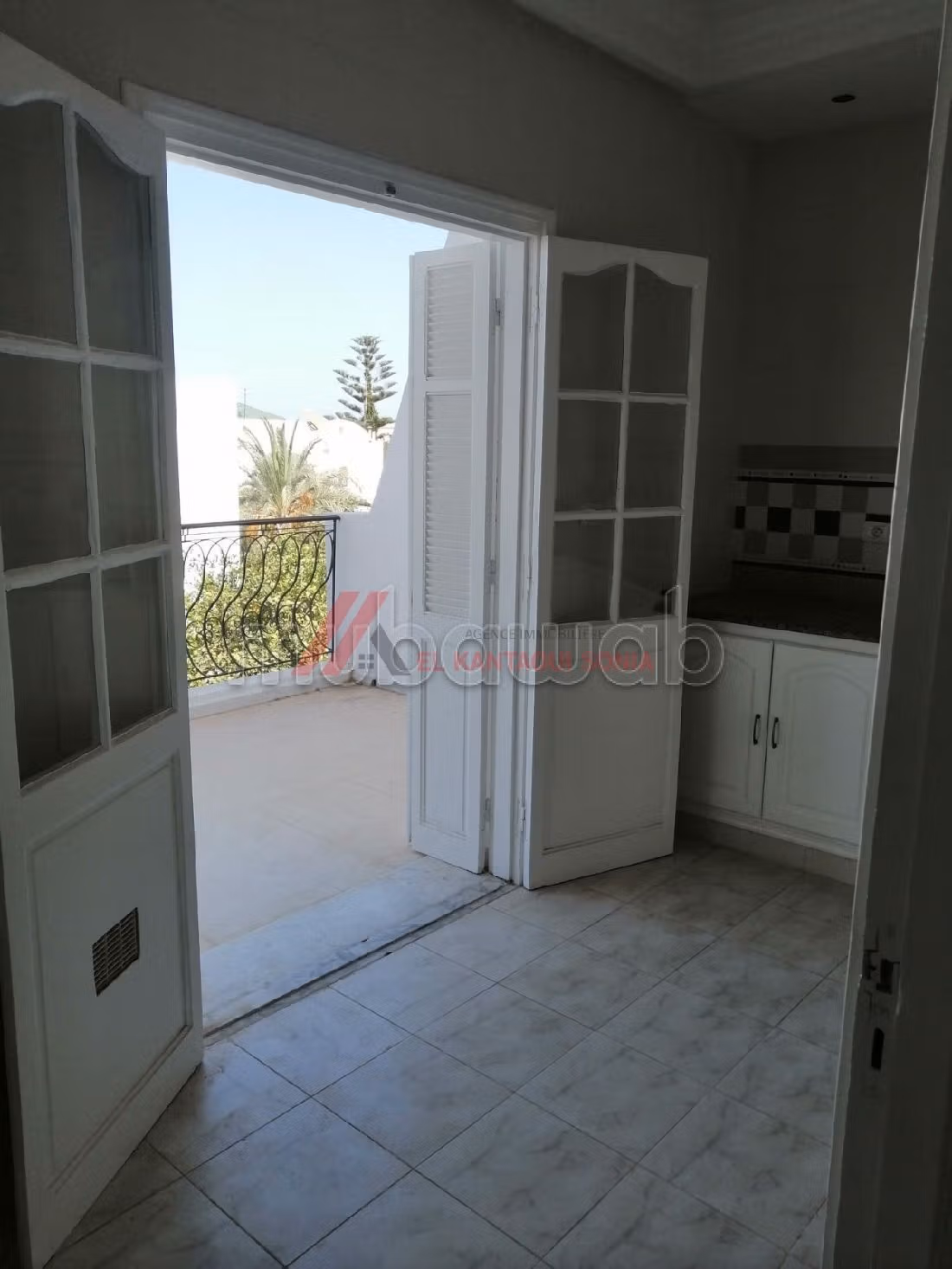 A louer étage de villa s3 à kantaoui