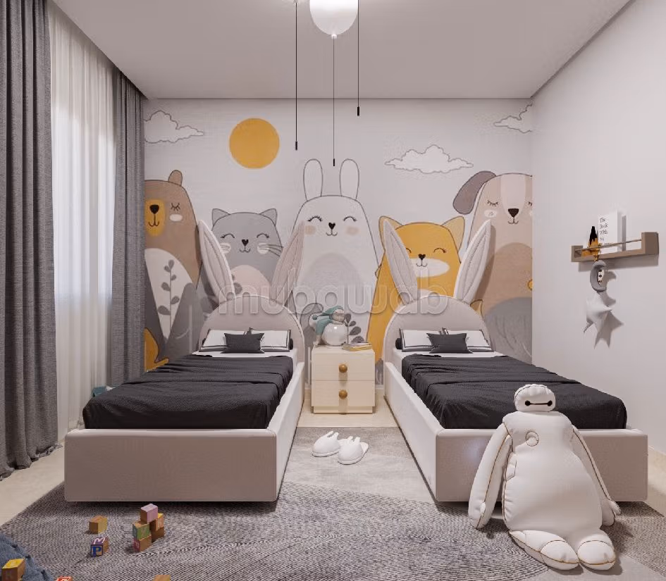 Sale of a lovely apartment in El Mourouj 6.2 lovely rooms. Secured door, Enclosed residence