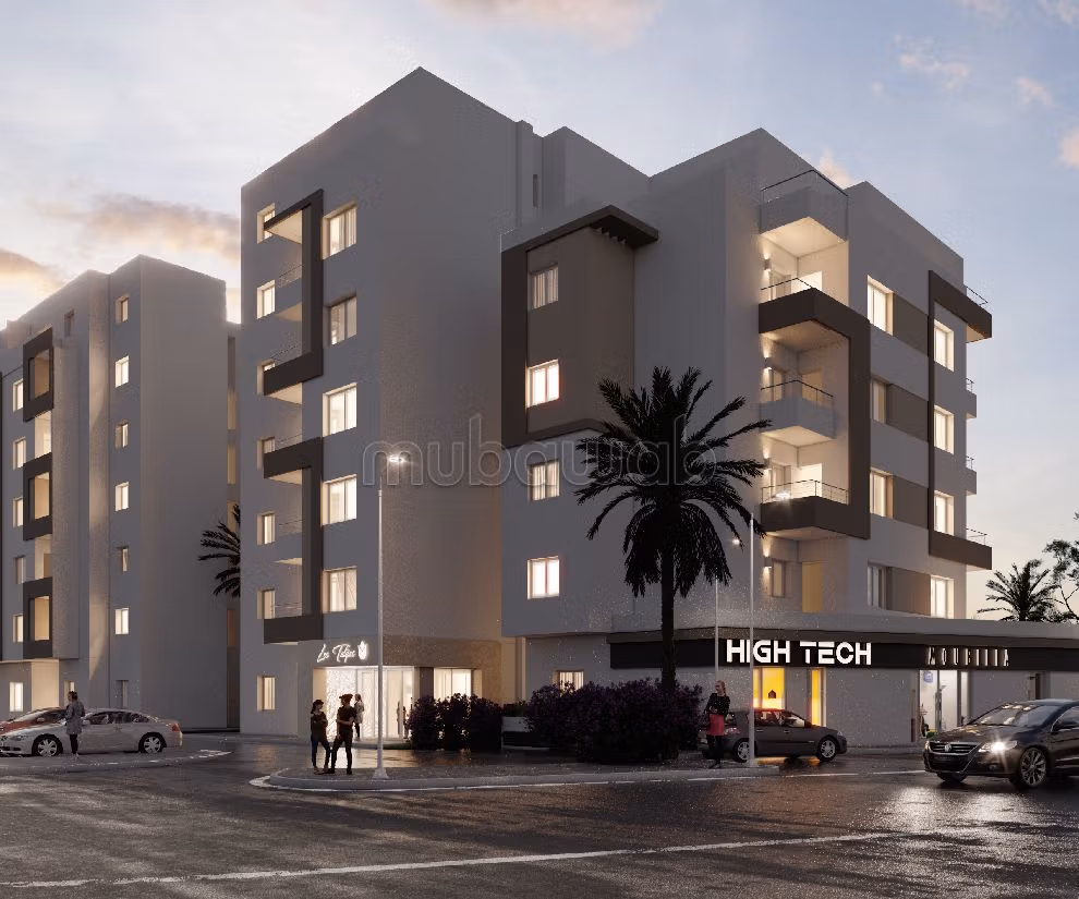 Sale of a lovely apartment in El Mourouj 6.2 lovely rooms. Secured door, Enclosed residence