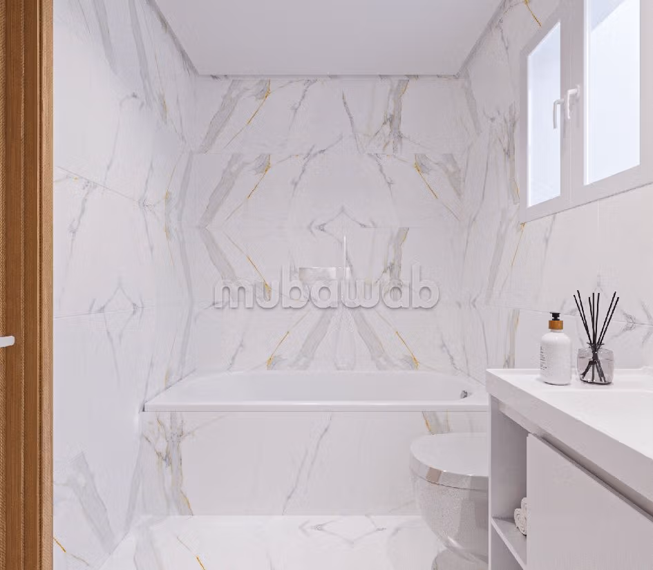 Sale of a lovely apartment in El Mourouj 6.2 lovely rooms. Secured door, Enclosed residence