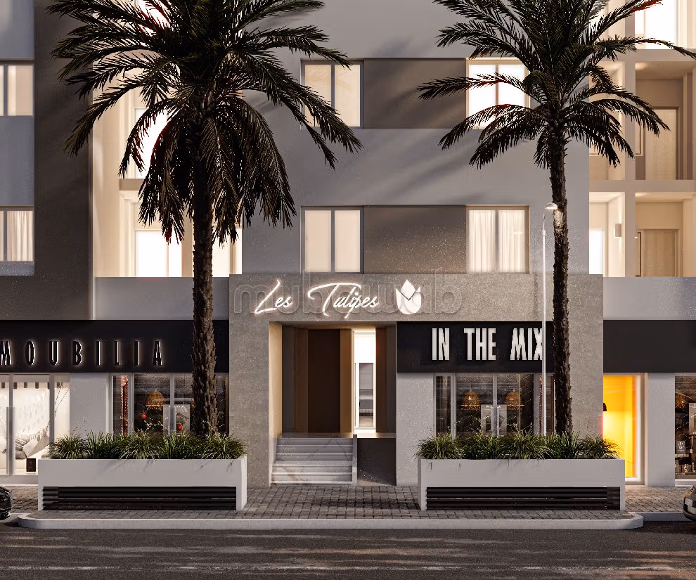 Apartment for sale in El Mourouj 6. Large area 112 m². General Satellite Dish, Secured neighbourhood