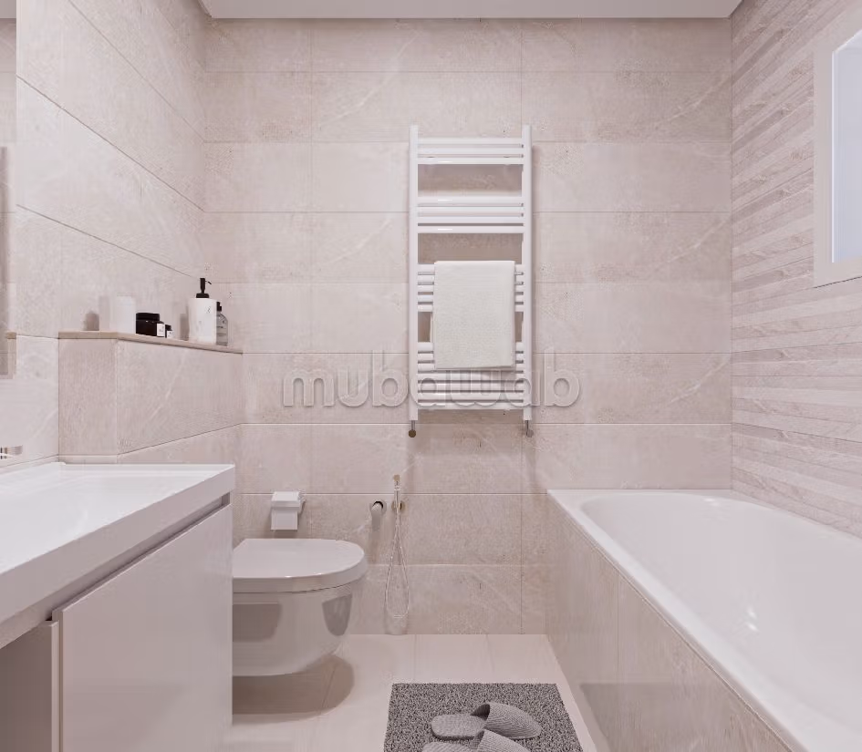 Apartment for sale in El Mourouj 6. Area 107 m². Reinforced door and central heating