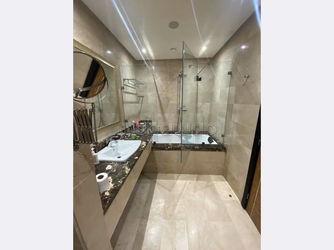 شقة للإيجار ببوسكورة. 4 قطع مريحة. مفروشة. 