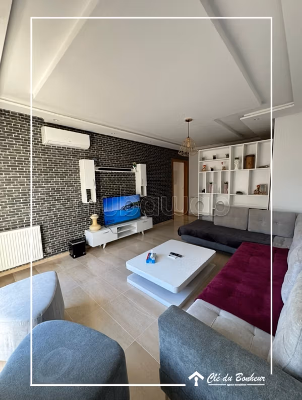 Appartement s2 avec terrasse à la nouvelle soukra