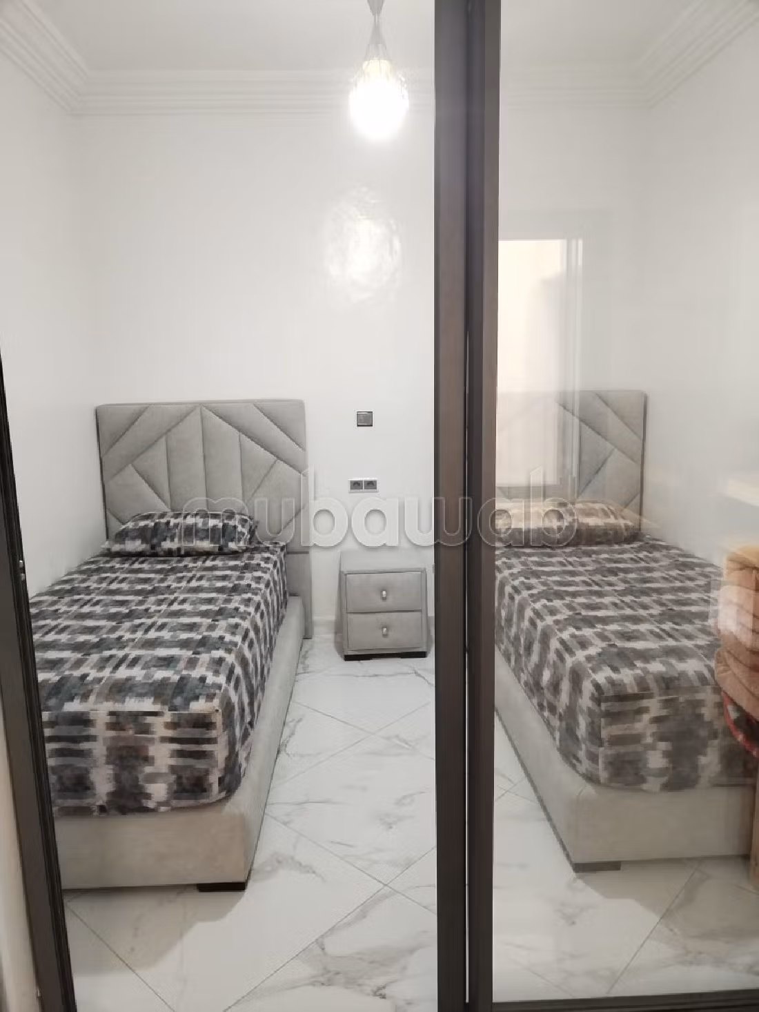 Apartments for rent in Borj. 2 beautiful rooms. Exceptional sea view, central heating