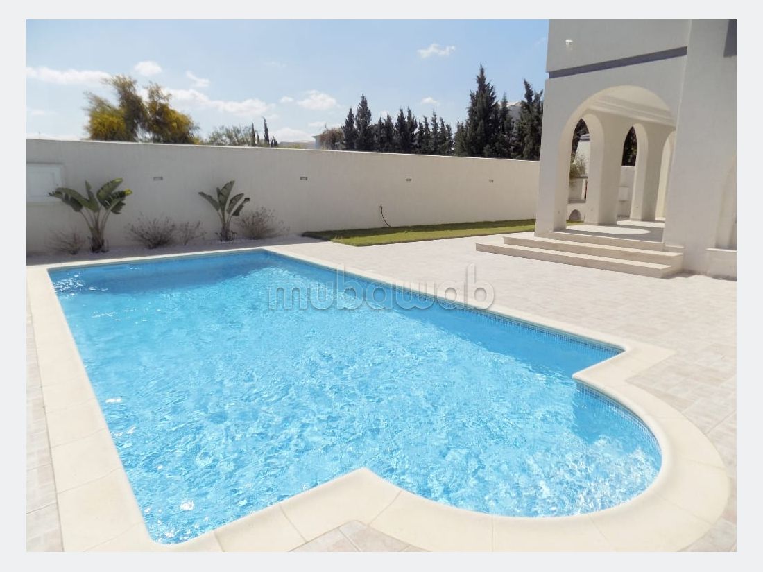 High quality villa for sale in Yasmine Hammamet. Dimension 732 m²