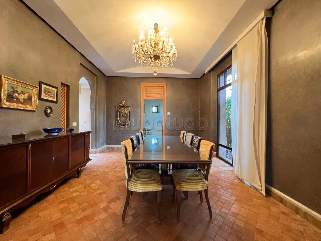 Villa titrée 1er ligne du golf route d'Amimiz 6 ch